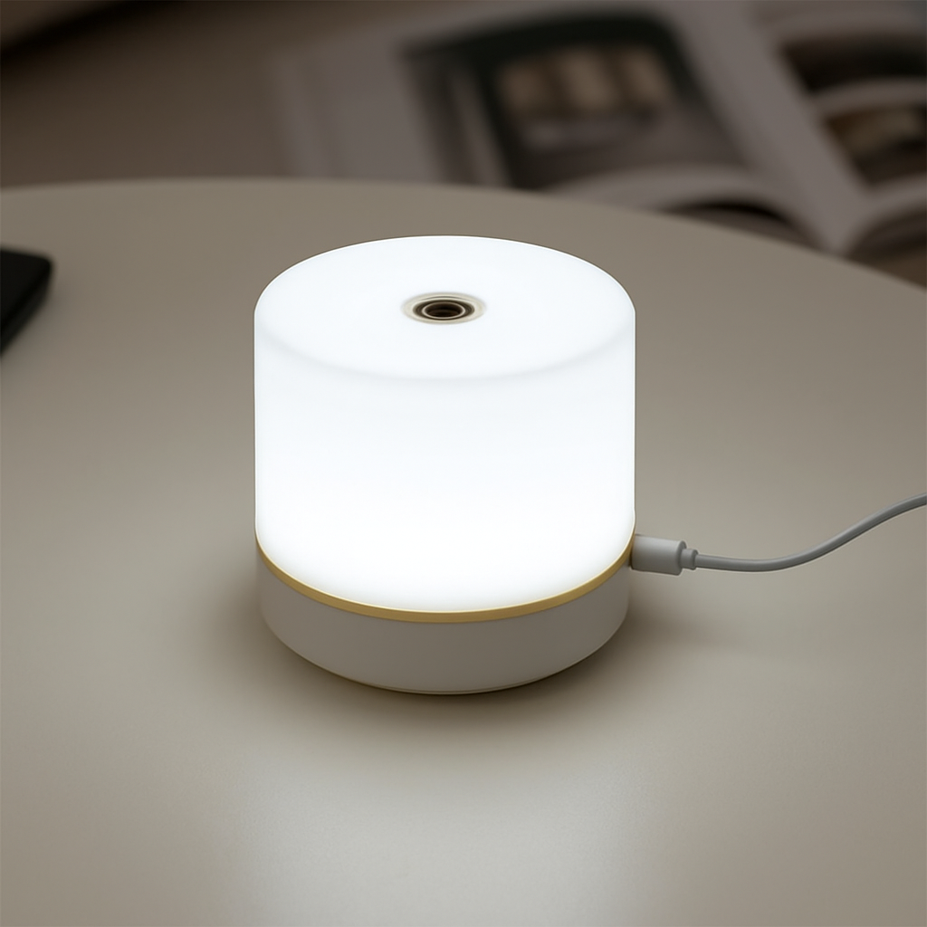 tactiele USB nachtlamp met dimbare intensiteit voor lezen en nachtlamp