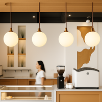 Hanglamp Globe Wit Glas