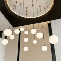 Hanglamp Globe Wit Glas