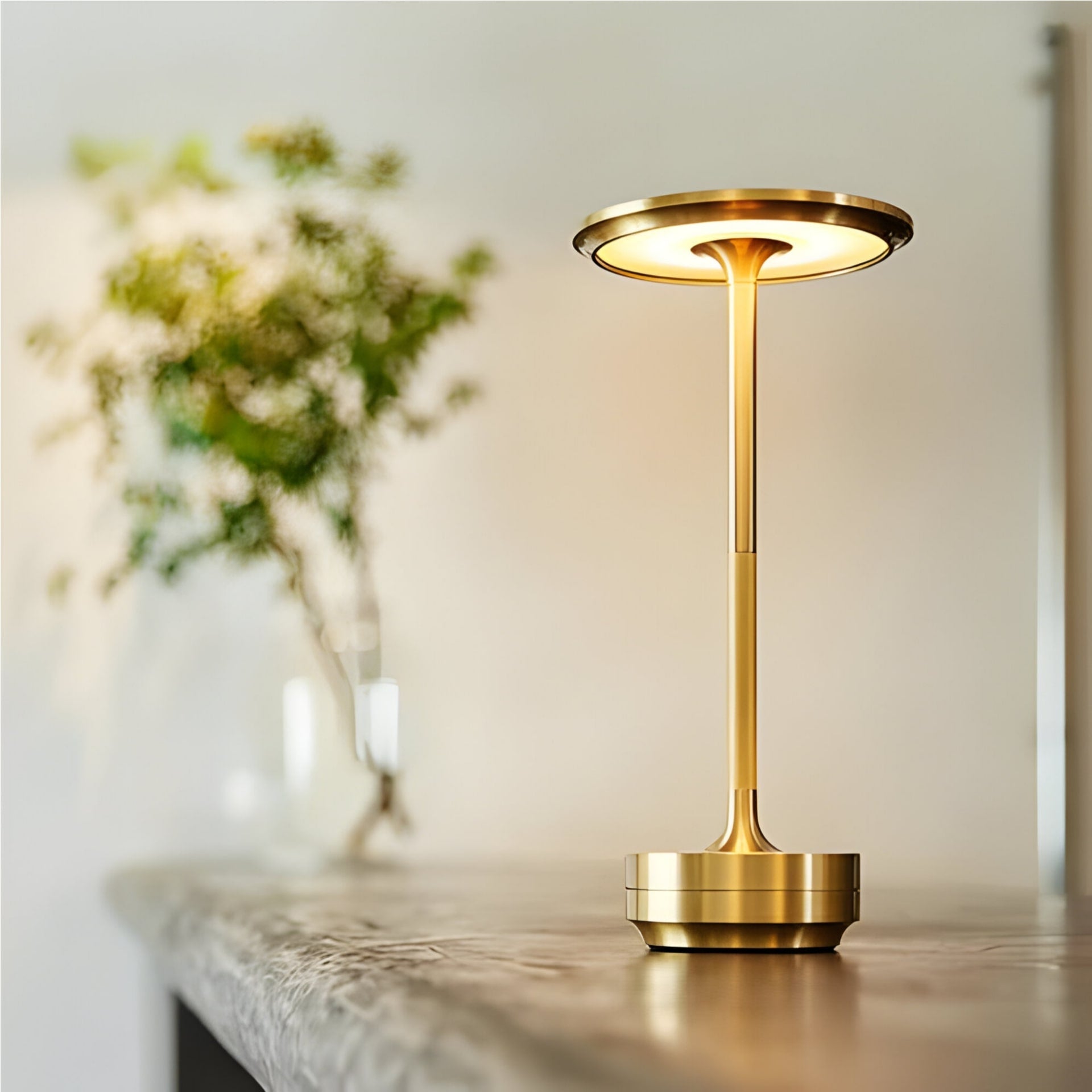 Lamp voor de woonkamer | draadloze tafellamp | tafellamp met accu | LumaViva