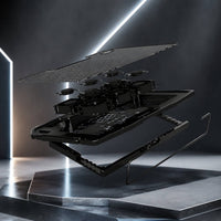 Laptopstandaard met Koeler | Laptophouder met Koeling & LED Verlichting | Frostkamm