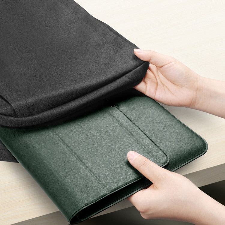 Laptophoes & Laptopstandaard in 1 | Laptopbescherming & Houder | Standtas