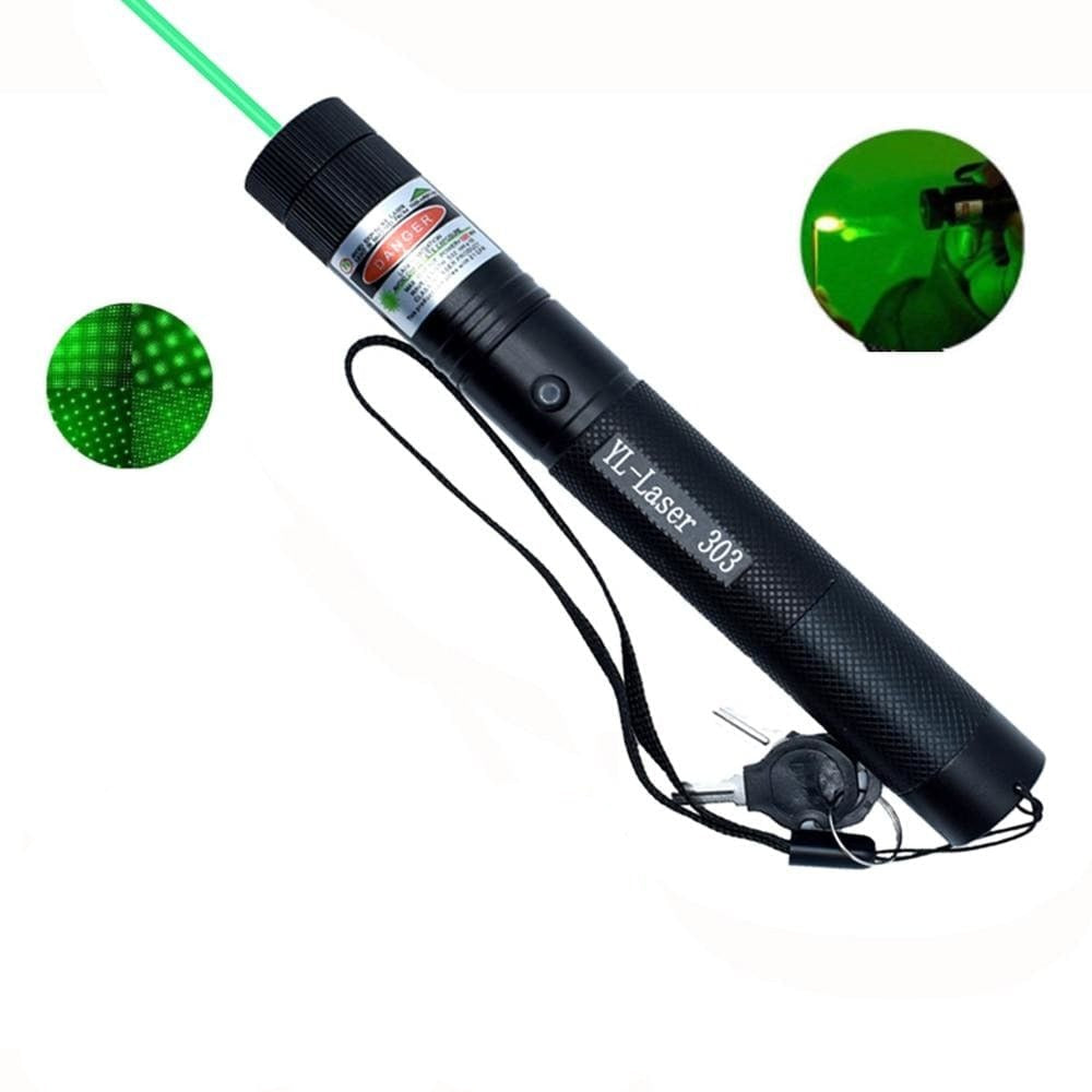 Laserpointer met precisiestraal | Zeer goed zichtbaar, zelfs op grote afstanden, perfect voor nauwkeurigheid bij presentaties en buitenactiviteiten.