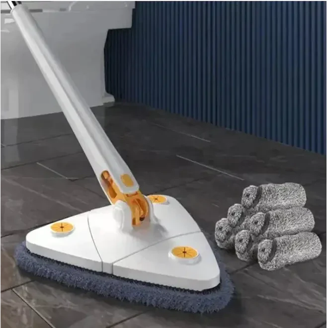 De Clean 360° Bezem (+ 6 gratis moppen)