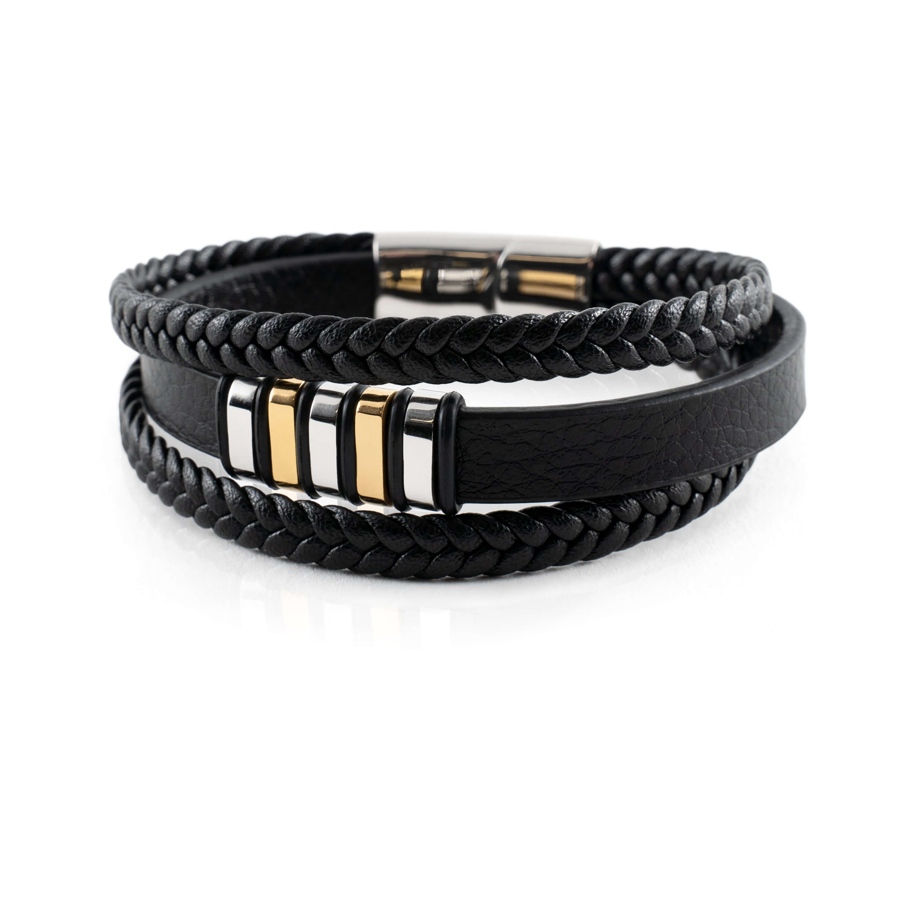 Lederen Heren Armband - Tijdloos en Stijlvol Accessoire