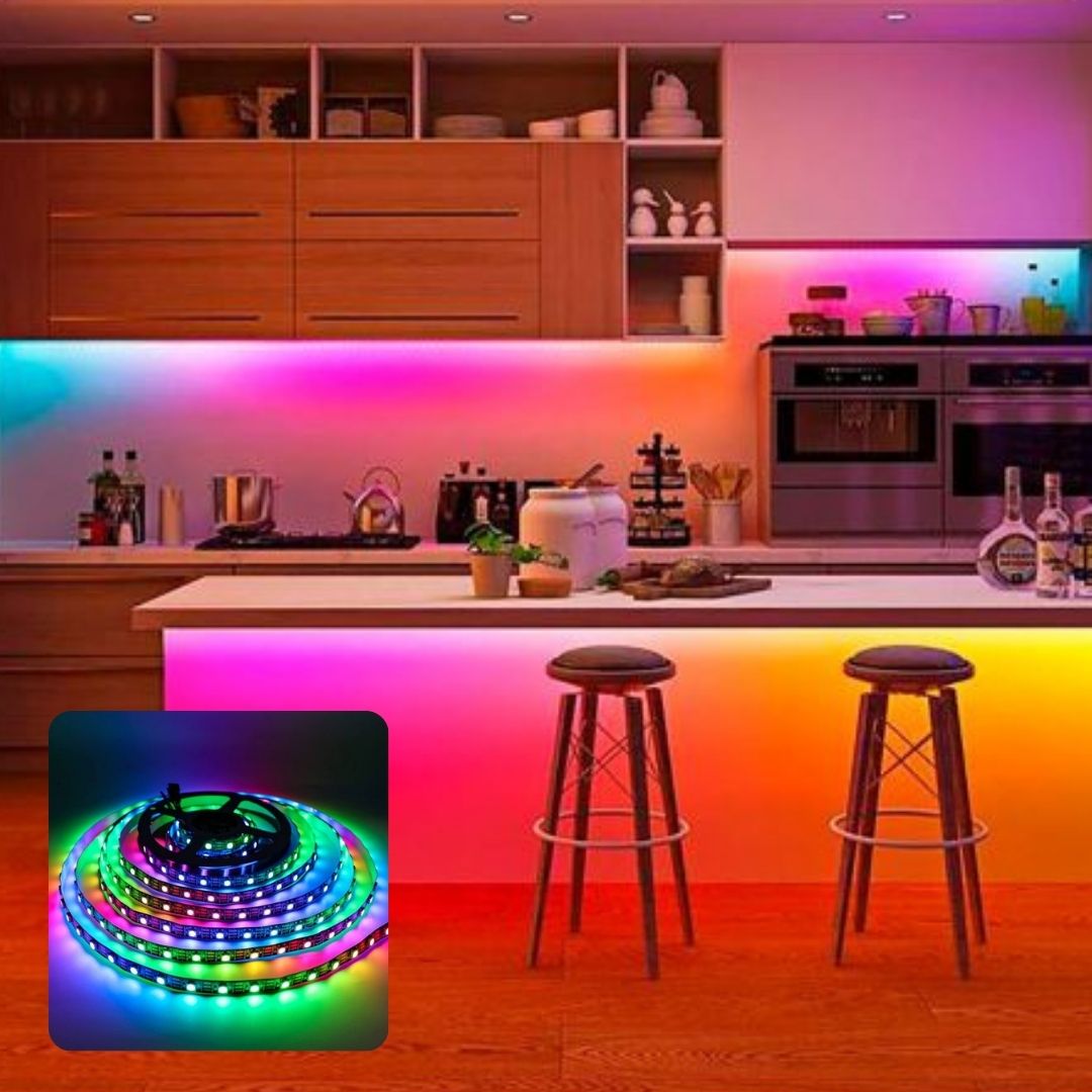 LED Strip 15 Meter | LED Strip met App & Afstandsbediening | LED Verlichting | StreifLux