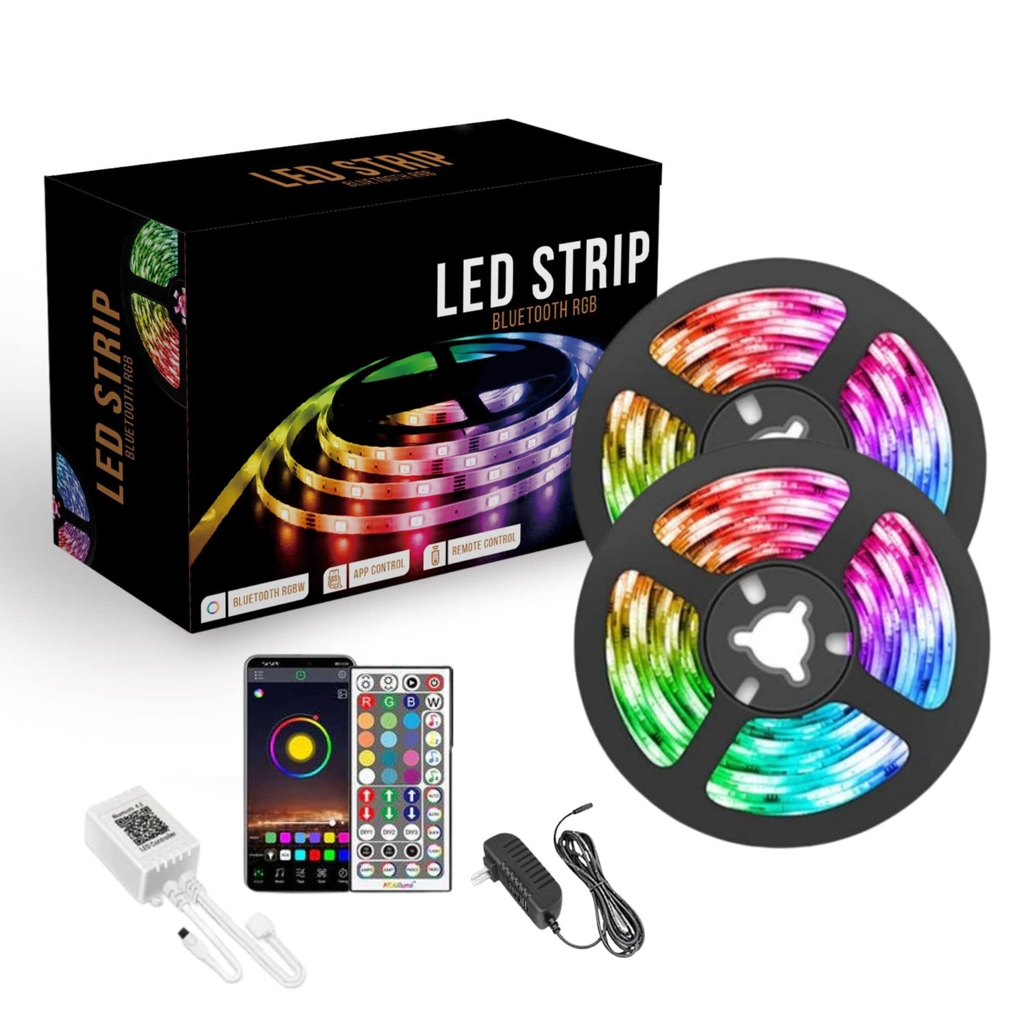 LED Strip 15 Meter | LED Strip met App & Afstandsbediening | LED Verlichting | StreifLux