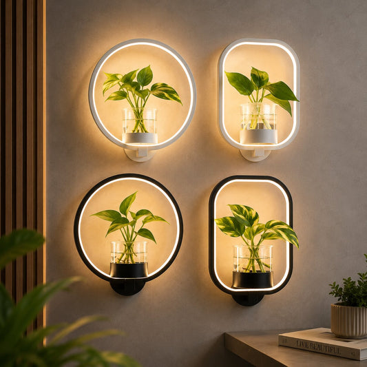 LED Wandvaas met Licht | Vaaslicht