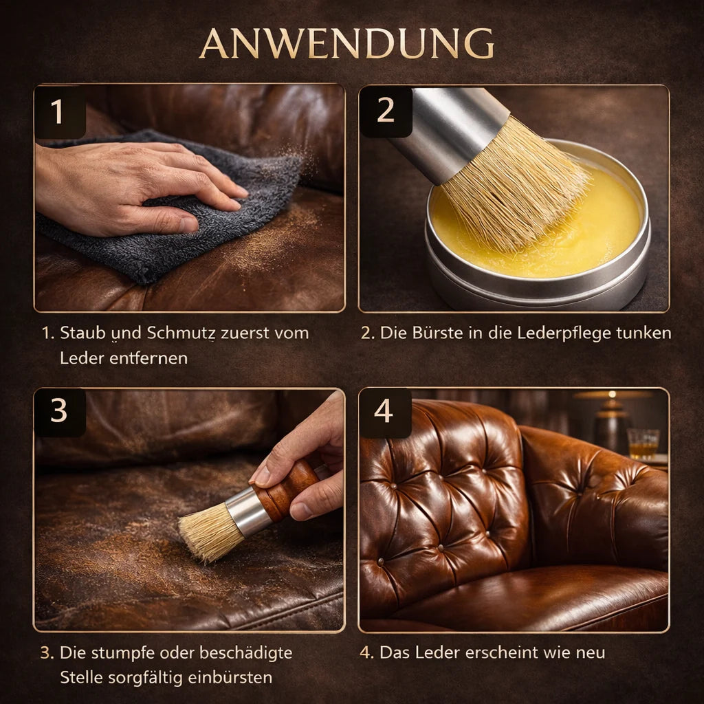 Lederonderhoud voor Sofa, Auto, Schoenen & meer | Lederbalsem voor verzorgd leer | LederGlans