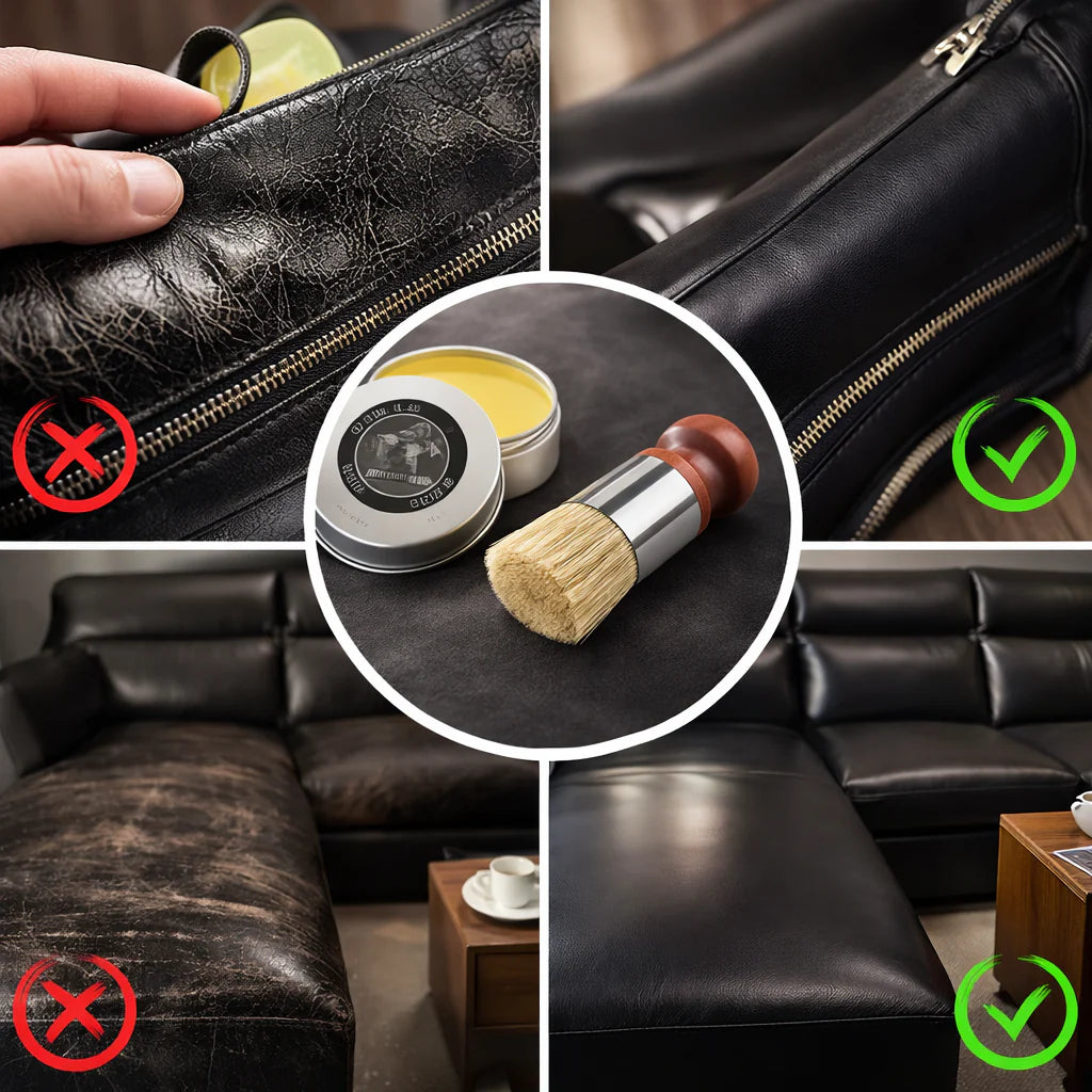 Lederonderhoud voor Sofa, Auto, Schoenen & meer | Lederbalsem voor verzorgd leer | LederGlans
