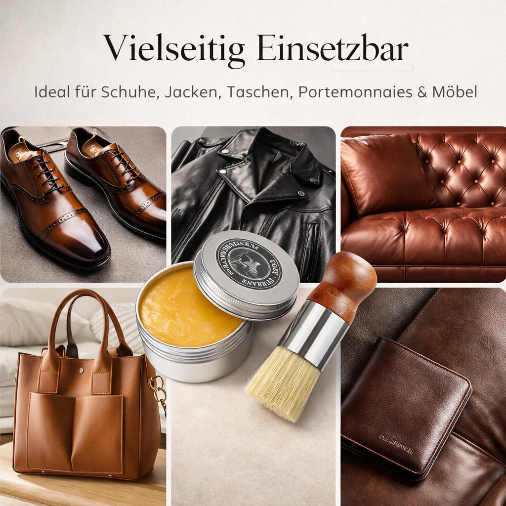 Lederonderhoud voor Sofa, Auto, Schoenen & meer | Lederbalsem voor verzorgd leer | LederGlans