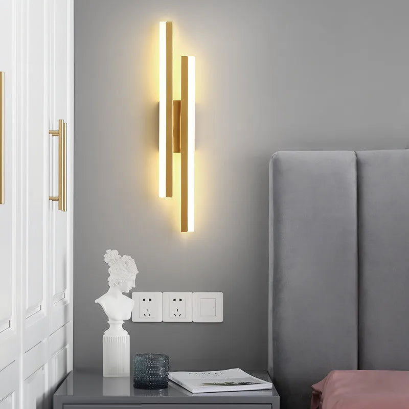 Moderne LED Wandlamp met Eenvoudig Ontwerp, Minimalistische Wandlamp voor Gang & Woonkamer