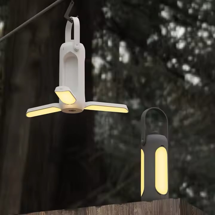 Accu Tafellamp | Outdoor Camping Lamp met Powerbank | LichtHeld