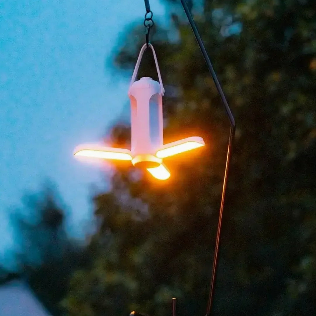 Accu Tafellamp | Outdoor Camping Lamp met Powerbank | LichtHeld
