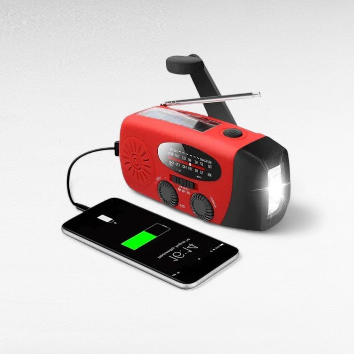 Multifunctionele Radio LifeSaver met Handmatige Opwinding