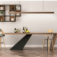 SolaraWood Verstelbare LED Houten Hanglamp Voor Eetkamers