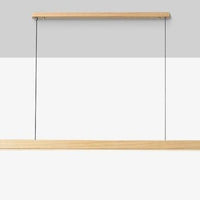 SolaraWood Verstelbare LED Houten Hanglamp Voor Eetkamers