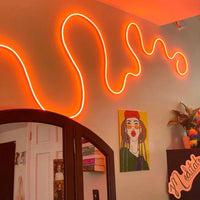Neon-touw-LED-lampen met app-besturing - aanpasbaar verlichtingsontwerp