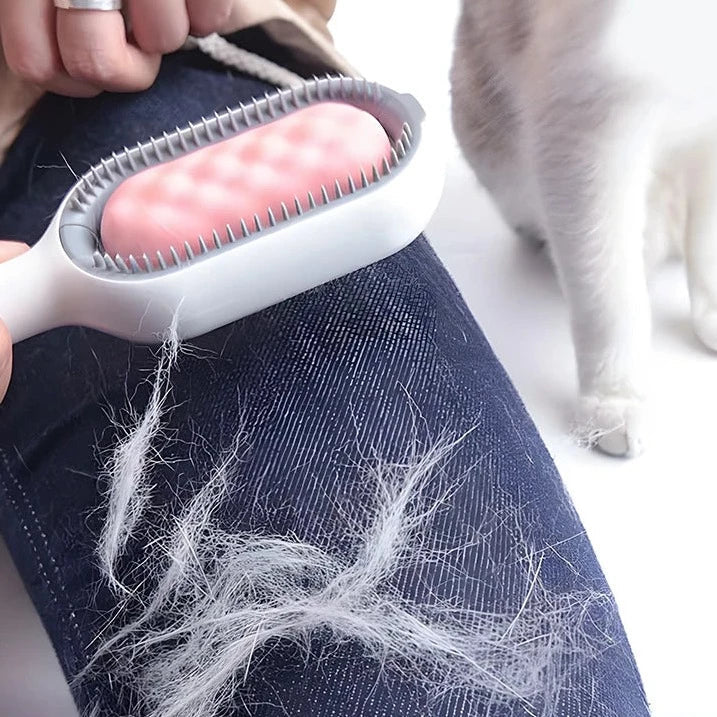 Verzorgingskam | Zachte en makkelijke kam voor honden- en kattenhaar