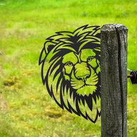 Buiten Tuin Boerderij Spionerende Geit Metaal Kunstwerk Binnen Decoratie