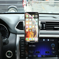 PREMIUM - Automatisch Klemmende Telefoonhouder | Draadloze Oplader