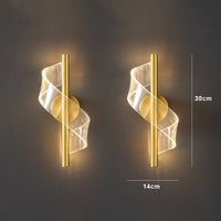 Luxe Wandlamp van Glas - Stijlvolle Glazen Kandelaar LED