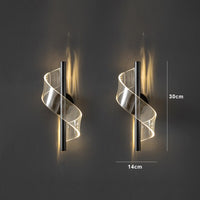 Luxe Wandlamp van Glas - Stijlvolle Glazen Kandelaar LED