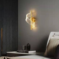 Luxe Wandlamp van Glas - Stijlvolle Glazen Kandelaar LED