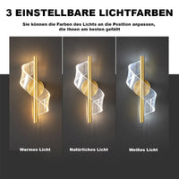 Luxe Wandlamp van Glas - Stijlvolle Glazen Kandelaar LED