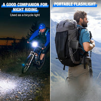 LumaBeam – Oplaadbare LED-zaklamp van 100.000 lumen met powerbank