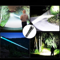 LumaBeam – Oplaadbare LED-zaklamp van 100.000 lumen met powerbank