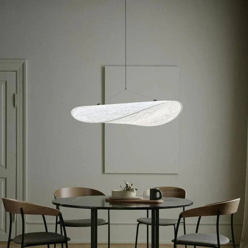 EleganceLoom - Zijden hanglamp - Modern ontwerp - Chic en veeleisend