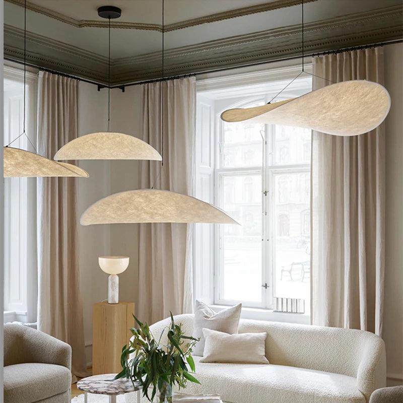 EleganceLoom - Zijden hanglamp - Modern ontwerp - Chic en veeleisend
