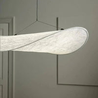 EleganceLoom - Zijden hanglamp - Modern ontwerp - Chic en veeleisend
