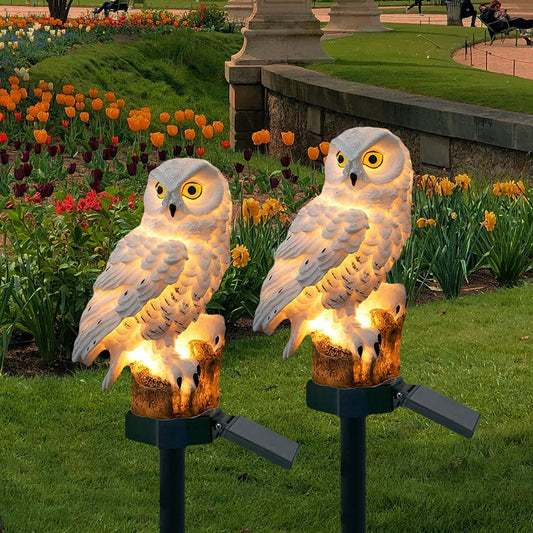 LumiOwl | Zonne-energie Buitenverlichting – Charmante en Duurzame Decoratie