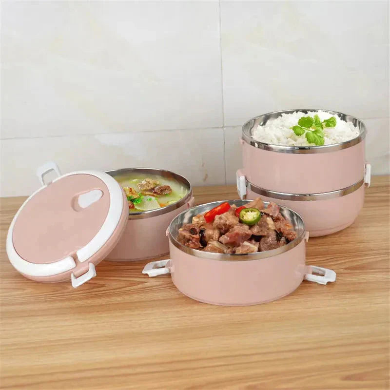 Geïsoleerde Lunchbox | Houdt Voedsel 6 Uur Warm, Lekvrij & Ideaal voor Werk, School en Picknicks