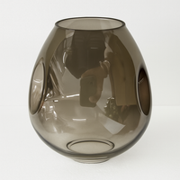 Luxe LED-design met metalen takken en glazen bollen Beans
