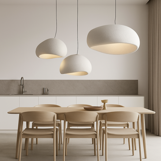 moderne nordieke wabi sabi led hanglamp loft