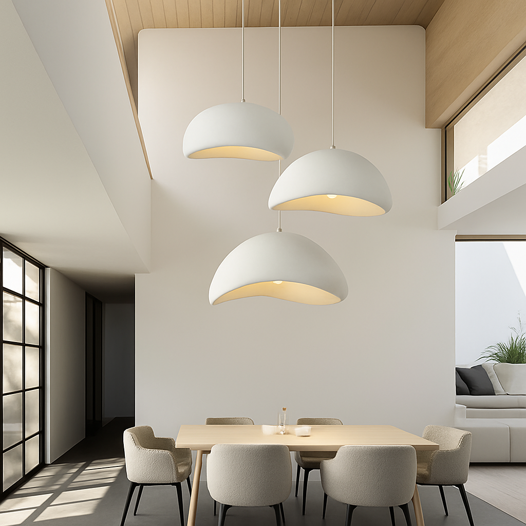 moderne nordieke wabi sabi led hanglamp loft