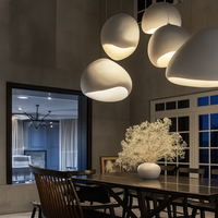 moderne nordieke wabi sabi led hanglamp loft