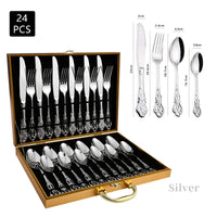 Skanto | RoyalCutlery Bestekset | Roestvrij Staal | 24 Delen