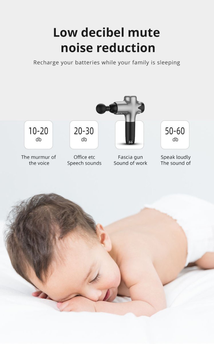 Vivagun Massageapparaat - Premium Geluidsloze Massage voor Spieren