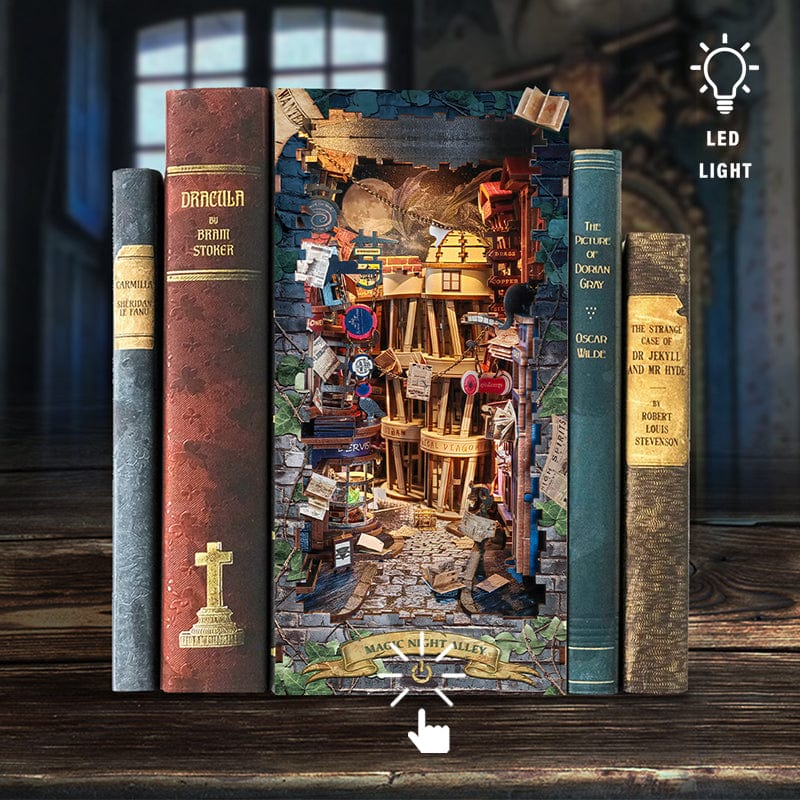 MysticBook | Breng je boekenplank tot leven met een vleugje magie en eindeloze creativiteit