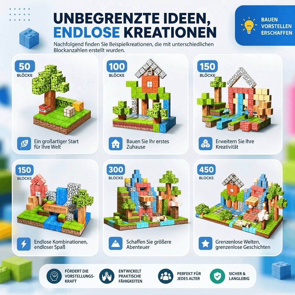 Magnetische Bouwstenen Set voor Kinderen | Magnetisch Constructiespeelgoed 205 Delen | Magnetrijk
