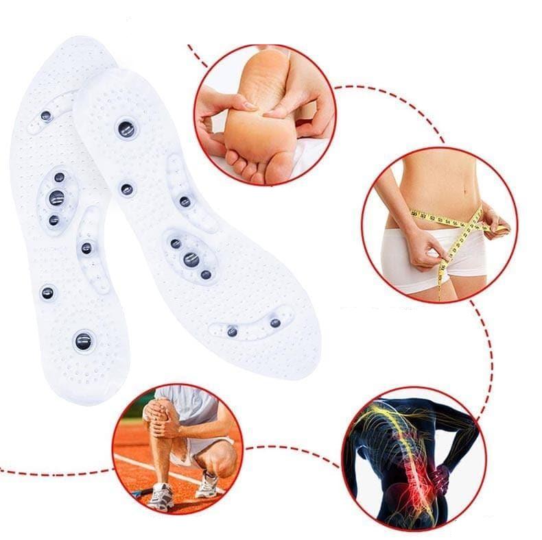 Inlegzolen voor gewichtsverlies | Stimuleert de bloedsomloop en ondersteunt gewichtsverlies door magnetische voetmassage, past zowel voor mannen als vrouwen.
