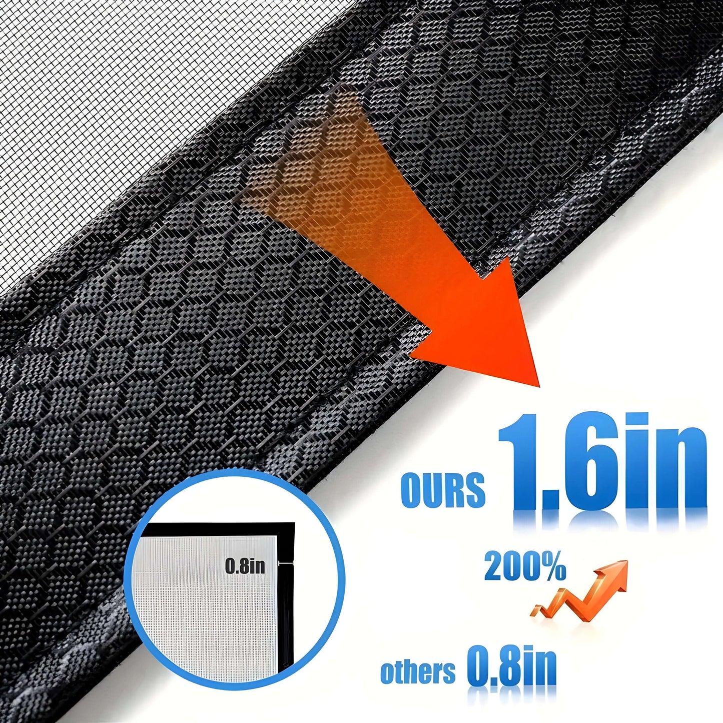 Magnetisch Muggennet Voor Deur – Zelfsluitend | Huisdiervriendelijk