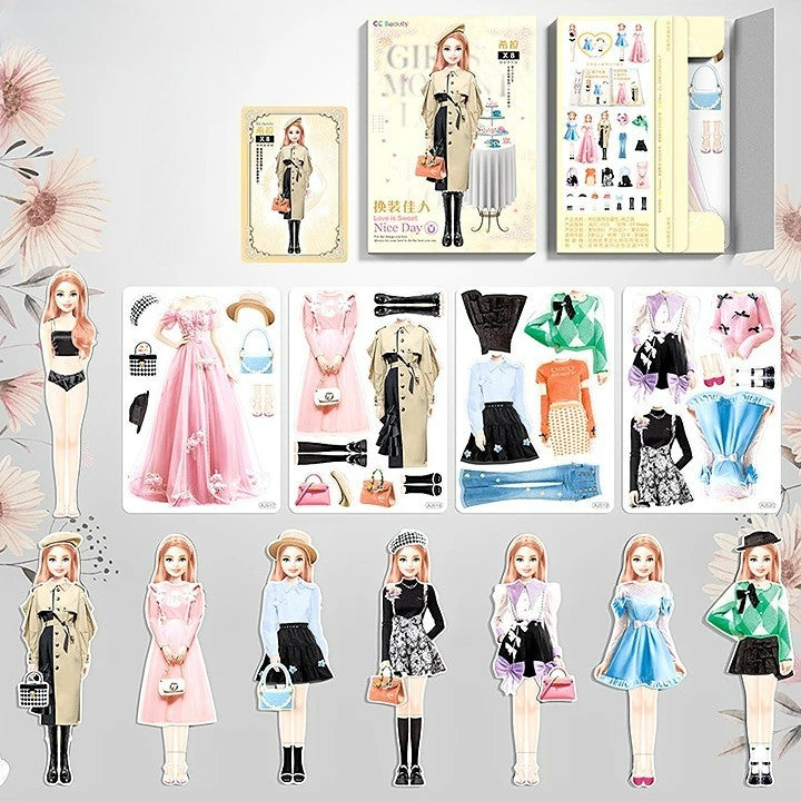 Magnetische Papieren Pop | Creatieve Kleding voor Kinderen