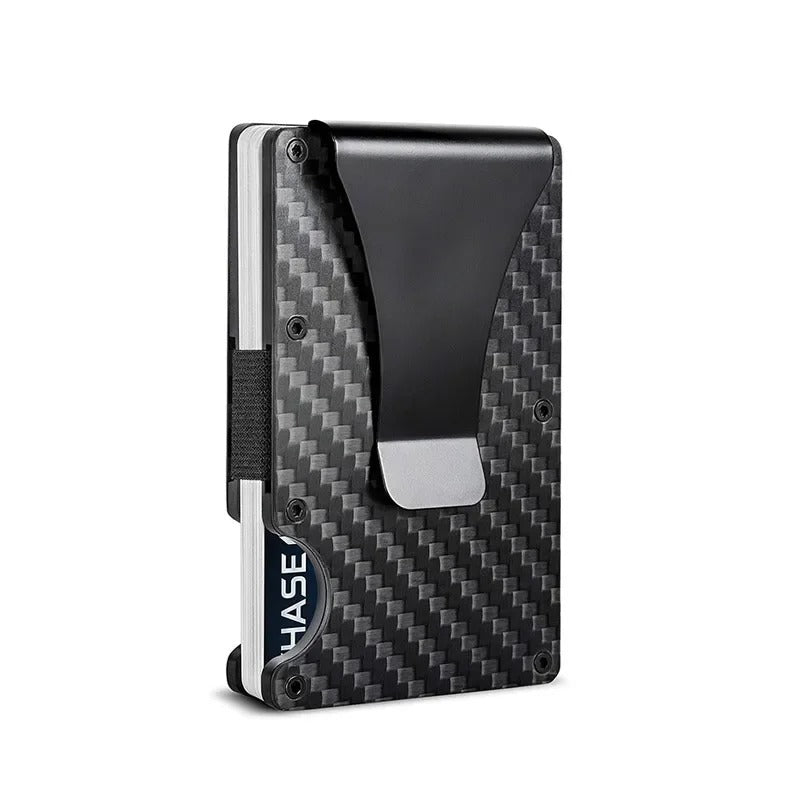 Skanto | Titanium Matte Cobalt Kaarthouder – Slanke & Stijlvolle RFID-portemonnee voor Mannen & Vrouwen