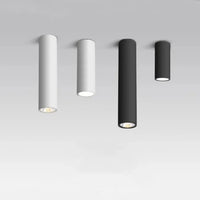 Carly Black LED Opbouwspot