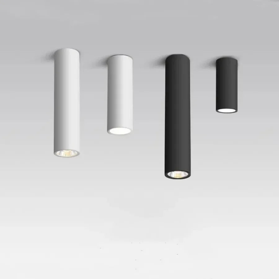 Carly Black LED Opbouwspot